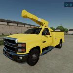 chevy bucket truck update v1.0 fs22 3