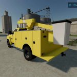 chevy bucket truck update v1.0 fs22 4