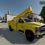 chevy bucket truck update v1.0 fs22 5