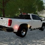 chevy silverado 3500 2020 v1.0 fs22 2