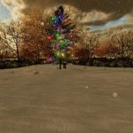 christmas tree with snowman v1.0 fs22 3