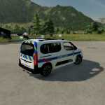 citroen berlingo xtr police municipale v1.0 fs22 1