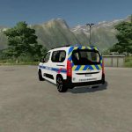 citroen berlingo xtr police municipale v1.0 fs22 2