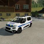 citroen berlingo xtr police municipale v1.0 fs22 3