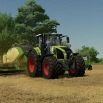 claas and krone baler pack with lizard r90 v1.0 fs22 2