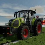 claas axion 800 870 with cab suspension v1.0 fs22 2