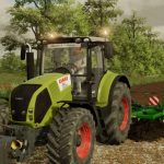 claas axion 800 edited v1.0 fs22 2