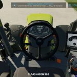 claas axion 900 edited v1.0.0.1 fs22 6