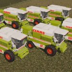 claas dominator medion pack v1.1 fs22 2