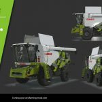 claas harvester pack v1.0.0.1 fs22 2