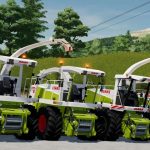 claas jaguar 800 pack v1.0 fs22 2