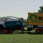 claas jaguar 960 tt hkl v1.1 fs22 2