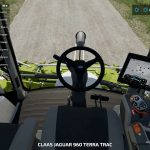 claas jaguar tt with 50 100k capacity and increased workspeed v1.4 fs22 3