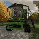 claas lexion 8900 holzwurm v1.0 fs22 8