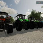 claas methan multicolor pack by enzo dino v1.0 fs22 2