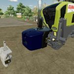 claas w900 w600 2B 600kg weight v1.0 fs22 2