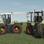 claas xerion 2500 3000 series v1.0 fs22 2