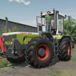 claas xerion 2500 3000 series v1.0 fs22 3