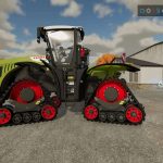 claas xerion 4500 5000 trac ts pendelachse precision farming v1.2 fs22 9