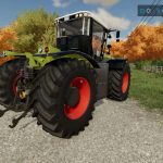 claas xerion 5000 cv from the greatkrampe pack v1.0 fs22 2