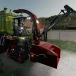 claas xerion wood crusher v1.0 fs22 1