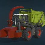 claas xerion wood crusher v1.0 fs22 7