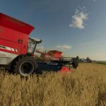 classic massey ferguson combine pack v1.0 fs22 2