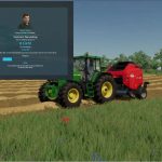 collect straw at missions v1.0 fs22 2