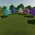 collection of colorful trees v1.0.0.2 fs22 3