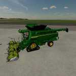 combine harvester as a maize chopper v1.2 fs22 1