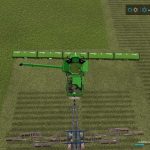 combine harvester as a maize chopper v1.2 fs22 2