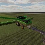 combine harvester as a maize chopper v1.2 fs22 5