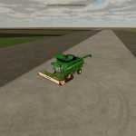 combine harvester as a maize chopper v2.1 fs22 1