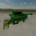 combine harvester as a maize chopper v2.1 fs22 6