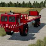 commander bed truck and support skid v1.0 fs22 1