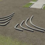 concrete curbs pack v1.0.0.1 fs22 2