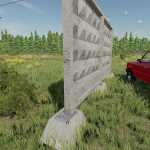 concrete fence 5Bprefab 5D v1.0 fs22 1