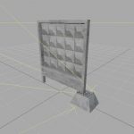 concrete fence 5Bprefab 5D v1.0 fs22 5