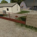 concrete fence and gates v1.0 fs22 2