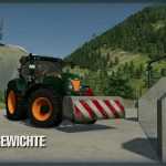 concrete weights pack v1.0 fs22 1