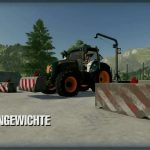 concrete weights pack v1.0 fs22 3