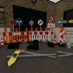 construction site signs pack v1.1 fs22 3