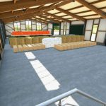 contractor garage as bale and pallet storage v1.0 fs22 2