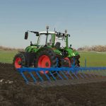 coupling of toothed harrows v1.0 fs22 4