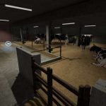 cow barn 17x14 v1.0 fs22 3