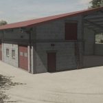 cow barn 20x35 v1.0 fs22 2