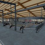 cow barn big with gea mixfeeder v1.0.0.1 fs22 4