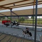 cow barn big with gea mixfeeder v1.0.0.1 fs22 5