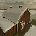 cow barn old v1.0 fs22 2