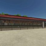 cow barn set v1.0 fs22 2